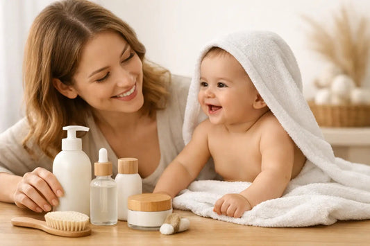Clean Baby Skincare Products That Feel Gentle - Aurielle 