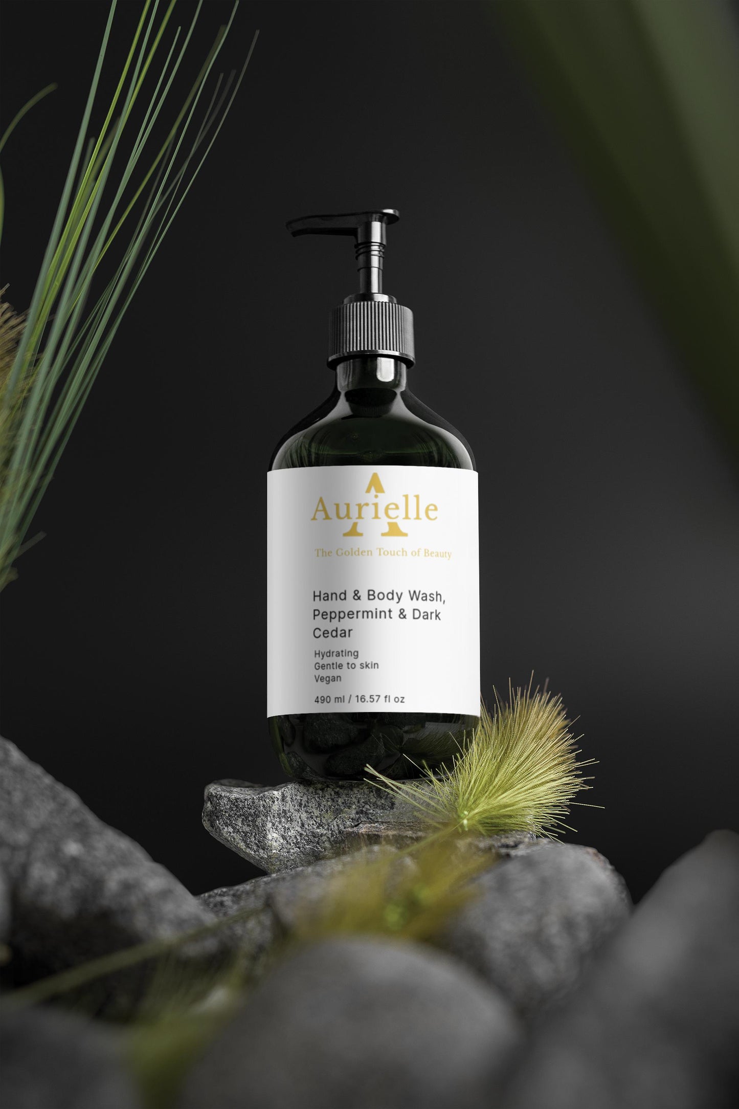 Refreshing Hand & Body Wash – Peppermint & Dark Cedar
