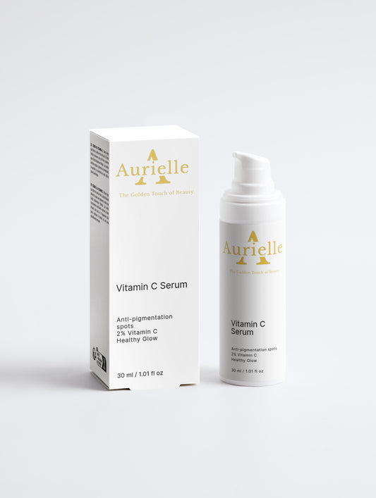 Brightening Vitamin C Face Serum with Ferulic Acid, Hyaluronic Acid