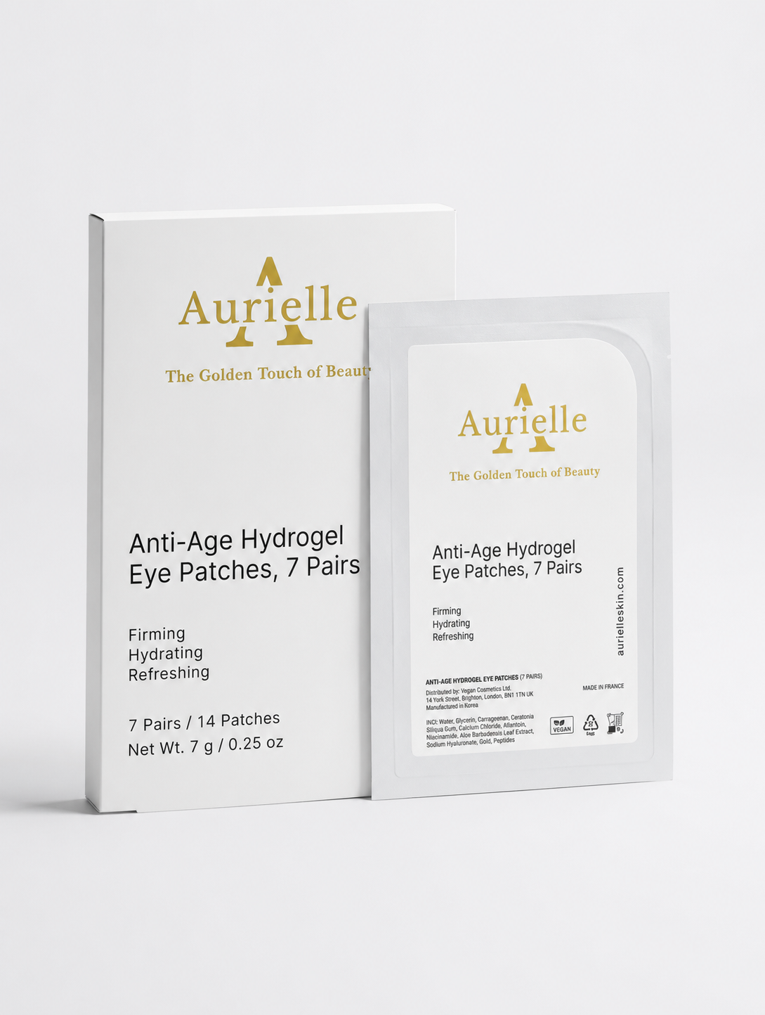 Anti-Aging Hydrogel Eye Patches | 7 Pairs